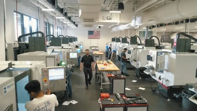 People using 3d printers