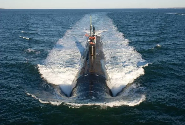 U.S. Navy Virginia class attack submarine